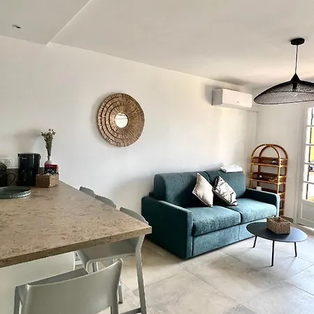 Appartement 2-4 Pers, Acces Direct Mer Casaglione Esterno foto